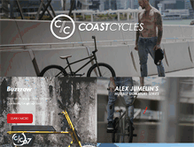 Tablet Screenshot of coastcycles.com
